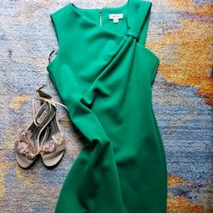 Calvin Klein dress , emerald green